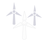 icon of land-based wind turbines